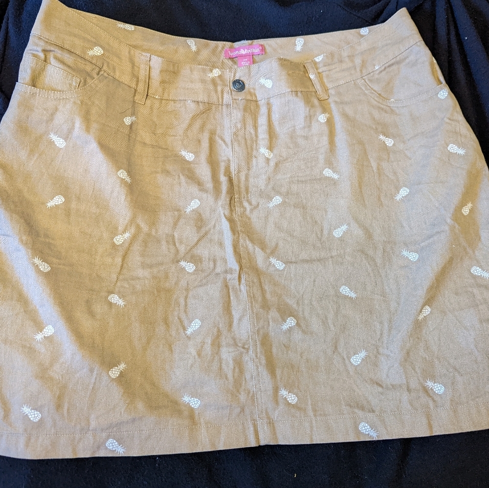 Woman Within skort